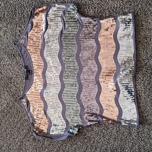 Womens sequin top